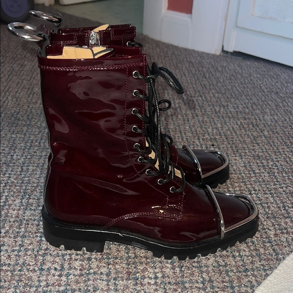 Alexander Wang Kennah Patent Combat Boot size 37 - Picture 10 of 13